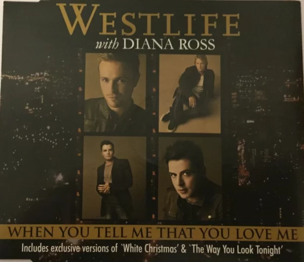 When You Tell Me That You Love Me Westlife with Diana Ross 2005 CD Top-quality