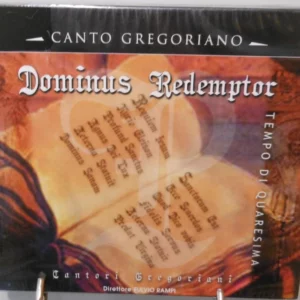 Dominus Redemptor Cantori Gregoriani, Fulvio Rampi New CD Top-quality