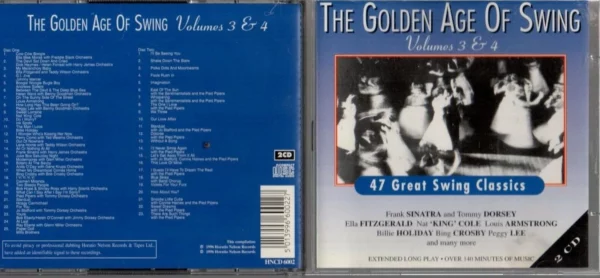 The Golden Age Of Swing Various 1996 CD Top-quality Free UK shipping