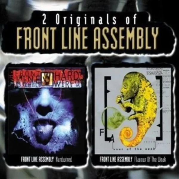 2 Originals Of FRONT LINE ASSEMBLY Front Line Assembly 2003 CD Top-quality