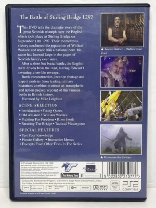 The Battle Of Stirling Bridge Mike Leighton 1999 DVD Top-quality