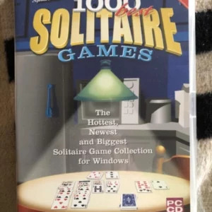 1000 best solitaire games DVD Top-quality Free UK shipping