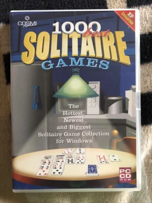 1000 best solitaire games DVD Top-quality Free UK shipping