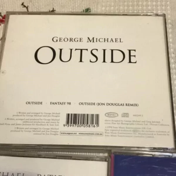 George Michael Outside George Michael CD Top-quality Free UK shipping