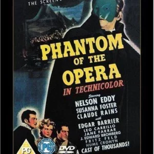 The Phantom Of The Opera Claude Rains 2002 DVD Top-quality Free UK shipping