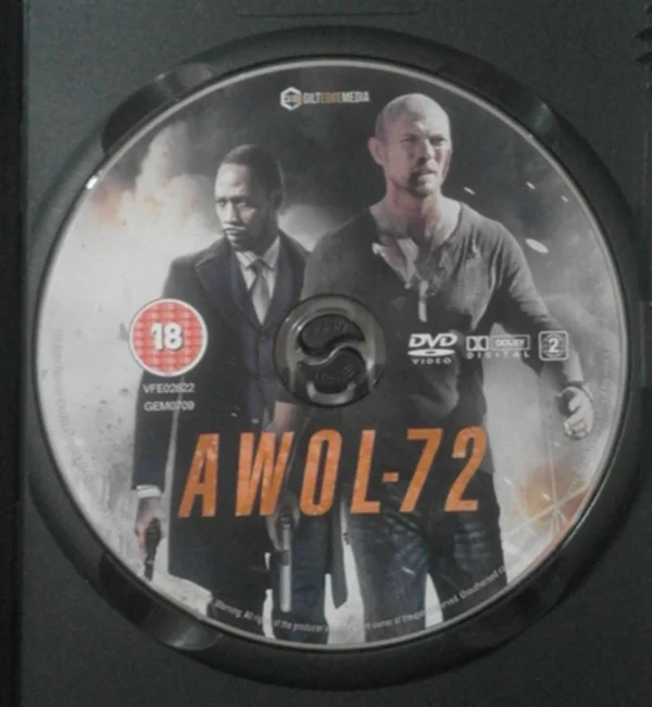 Awol 72 DVD 2015 Action Thriller Film Starring luke Goss 2000 DVD Top-quality