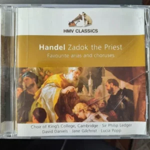 Zodok The Priest Favourite Arias and Choruses Georg Friedrich Händel CD