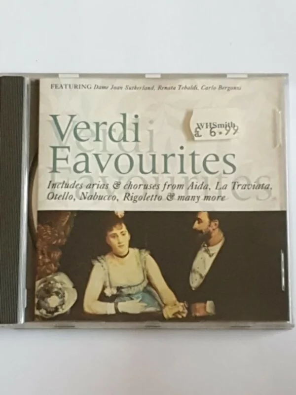 Verdi: Favourites Various 1994 CD Top-quality Free UK shipping