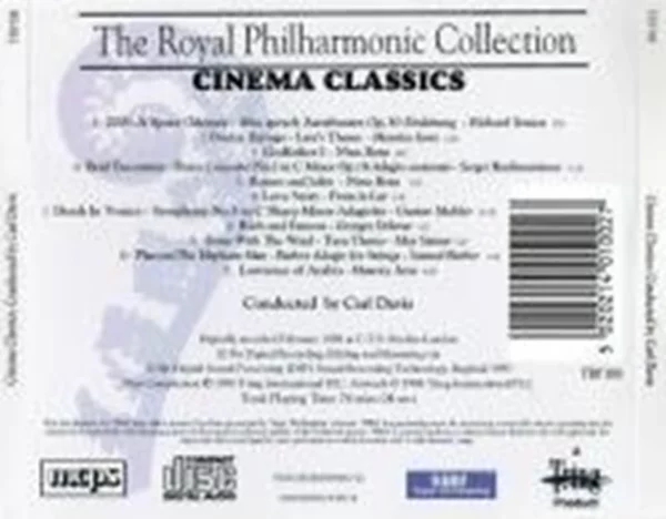 Cinema Classics The Royal Philharmonic Orchestra 1997 New CD Top-quality