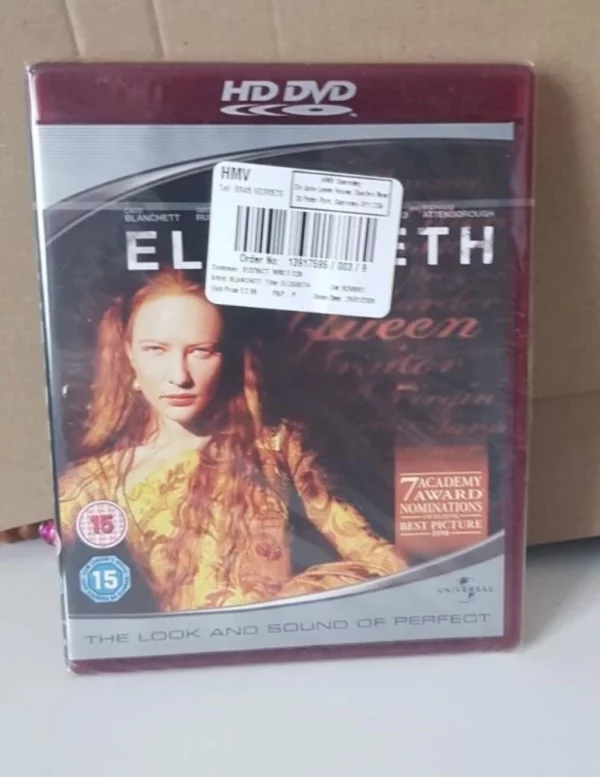 Elizabeth 2007 DVD Top-quality Free UK shipping