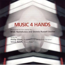 Music 4 Hands Philip Glass CD Top-quality Free UK shipping