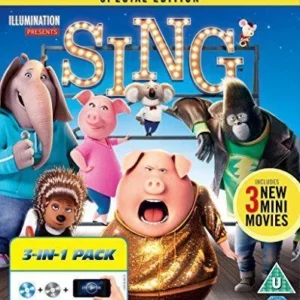 Sing Matthew McConaughey Special Edition 2017 Blu-ray Top-quality