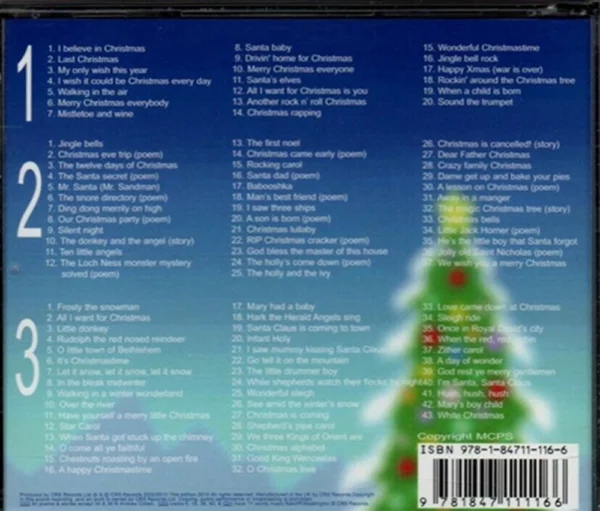 Children's Christmas Top 100 Various Artists 2002 CD Top-quality