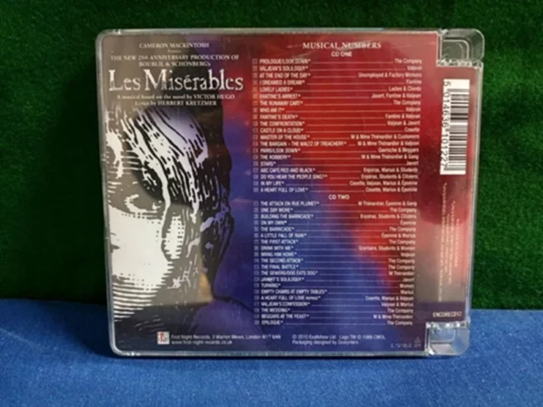 Les Misérables Live! various 2010 CD Top-quality Free UK shipping