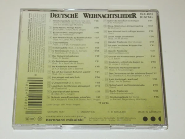 Weihnachtslieder Various 2003 CD Top-quality Free UK shipping