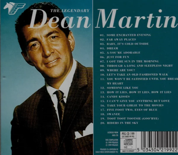 The Legendary Martin, Dean 2008 CD Top-quality Free UK shipping