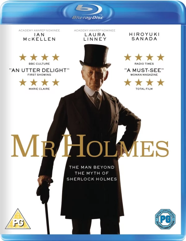 Mr Holmes Ian McKellen 2015 Blu-ray Top-quality Free UK shipping