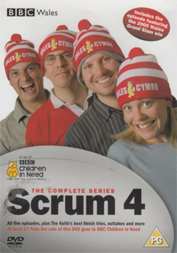 Scrum 4: The Complete Series Rugby Cymru Wales Team 2016 DVD Top-quality