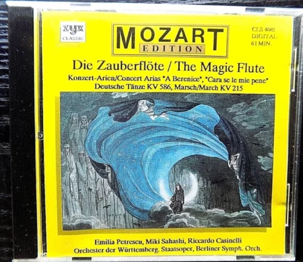 Mozart CD Zauberflte / Magic Flute Various Artists CD Top-quality