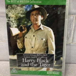 Harry Black And The Tiger DVD Top-quality Free UK shipping