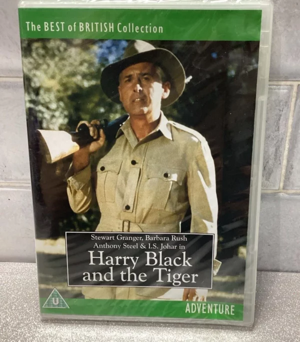 Harry Black And The Tiger DVD Top-quality Free UK shipping