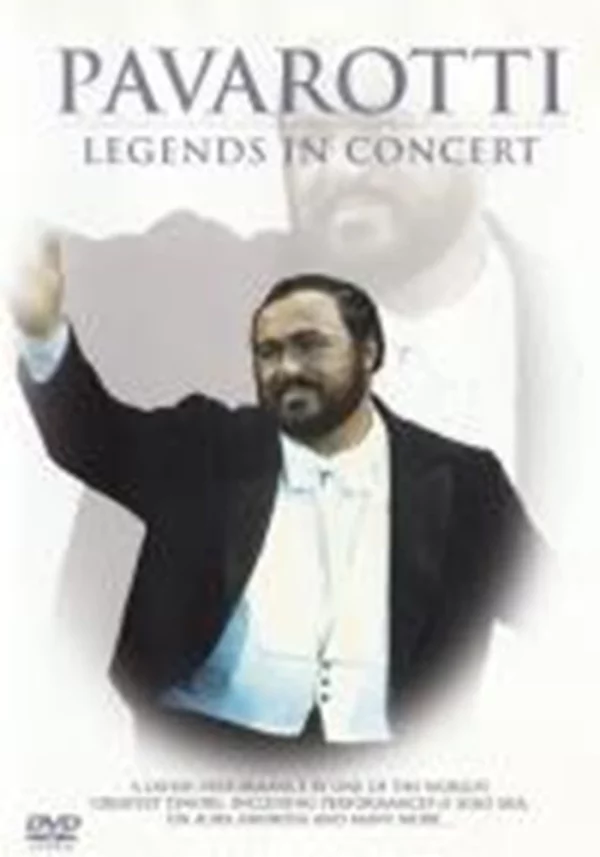 Luciano Pavarotti Legends In Concert - 2005 DVD Top-quality Free UK shipping