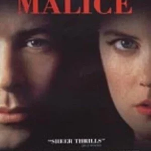 Malice Baldwin, Kidman, Pullman 2001 DVD Top-quality Free UK shipping