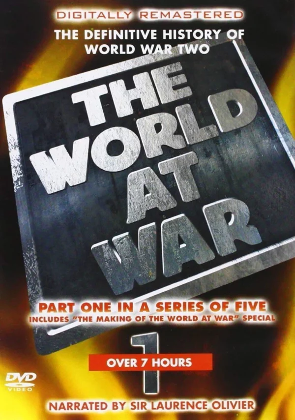 The World At War - Vol. 1 Laurence Olivier 2000 DVD Top-quality