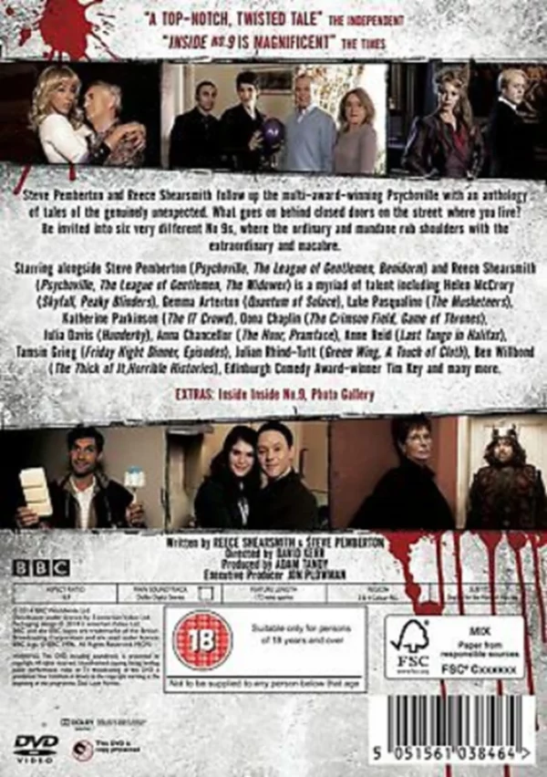 Inside No. 9 - Series 1 Reece Shearsmith DVD Top-quality Free UK shipping