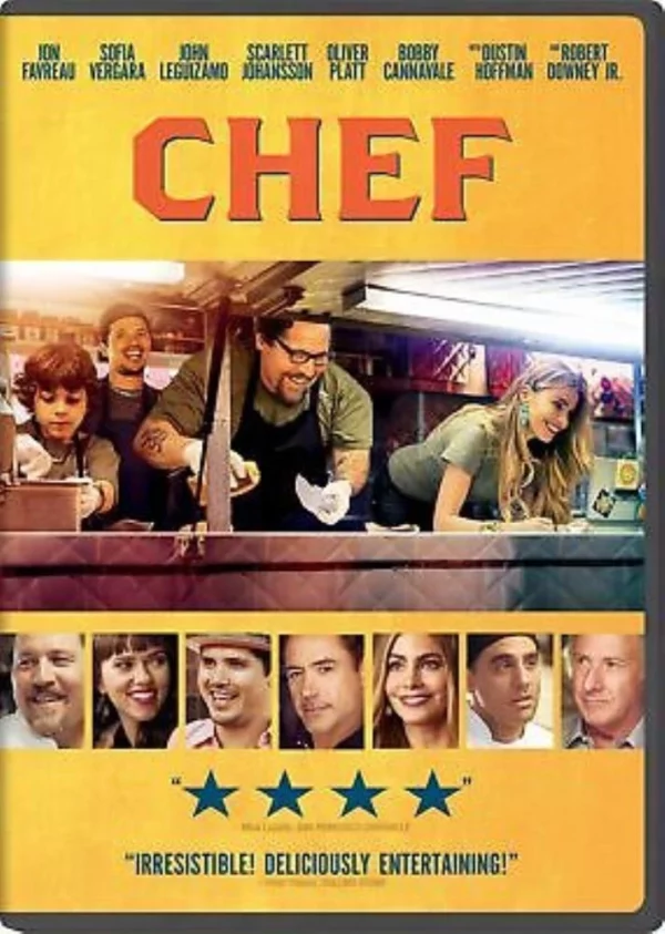 CHEF Sofía Vergara 2014 DVD Top-quality Free UK shipping