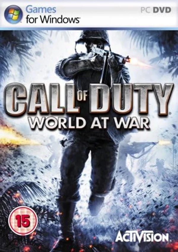 Call of Duty: World at War 2008 DVD Top-quality Free UK shipping