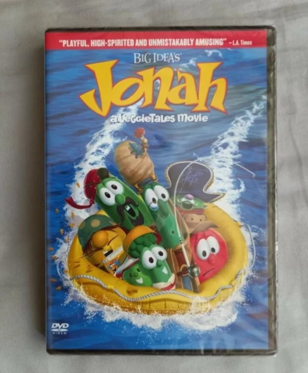 VeggieTales: Jonah A Veggietales Movie ( DVD - 2002 ) Free p+p DVD Top-quality