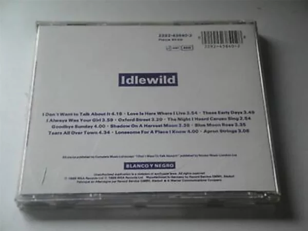 Idlewild Everything But The Girl 1994 CD Top-quality Free UK shipping