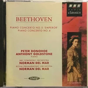 Beethoven:Pno Concs 5 & 4 Donohoe 2007 CD Top-quality Free UK shipping