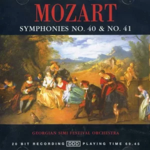 Symphony No.40& 41 Mozart 1997 CD Top-quality Free UK shipping