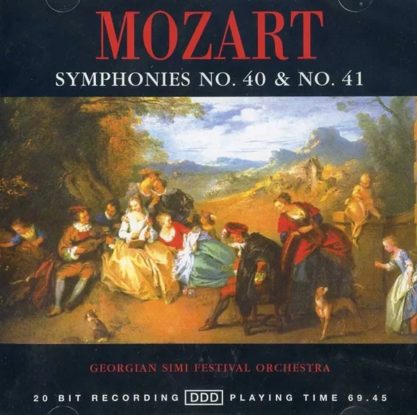 Symphony No.40& 41 Mozart 1997 CD Top-quality Free UK shipping