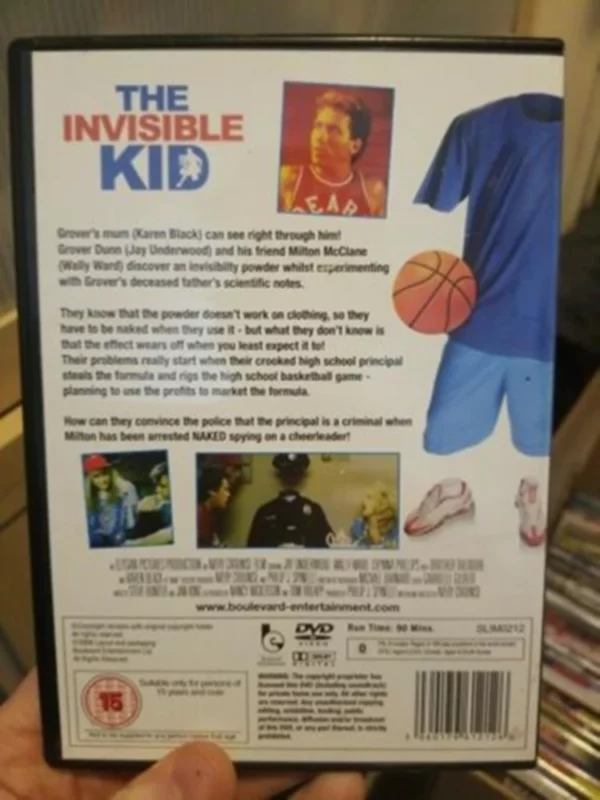 The Invisible Kid Jay Underwood 2009 DVD Top-quality Free UK shipping