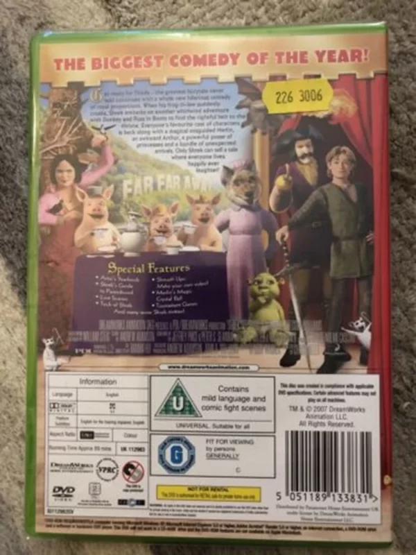 Shrek The Third Mike Myers, Eddie Murphy, Cameron Diaz, Justin Ti 2007 DVD