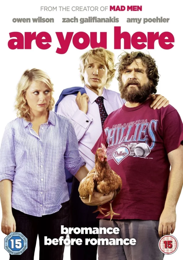 Are You Here Owen Wilson 2015 DVD Top-quality Free UK shipping