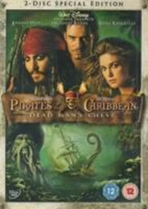 Pirates Of The Caribbean - Dead Man's Chest Johnny Depp Special Edition 2006 DVD