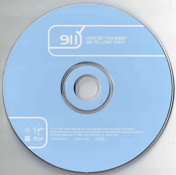 911 How Do You Want Me To Love You? 911 CD Top-quality Free UK shipping