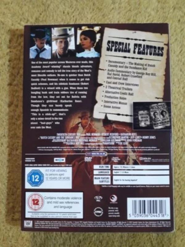 Butch Cassidy & The Sundance Kidplay Exclusive Paul Newman DVD Top-quality