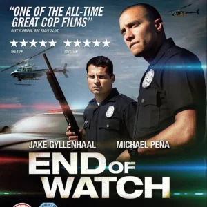 End Of Watch Jake Gyllenhaal 2013 Blu-ray Top-quality Free UK shipping