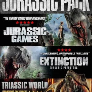 Jurassic Triple Pack Ryan Merriman 2018 DVD Top-quality Free UK shipping