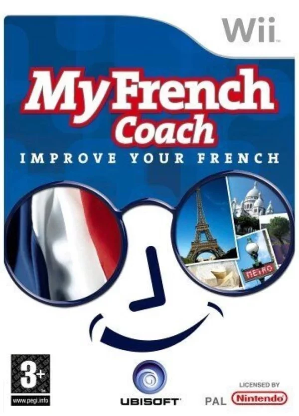 My French Coach: Improve Your French Game Nintendo Wii 2007 Top-quality