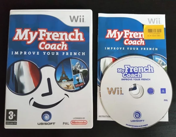 My French Coach: Improve Your French Game Nintendo Wii 2007 Top-quality