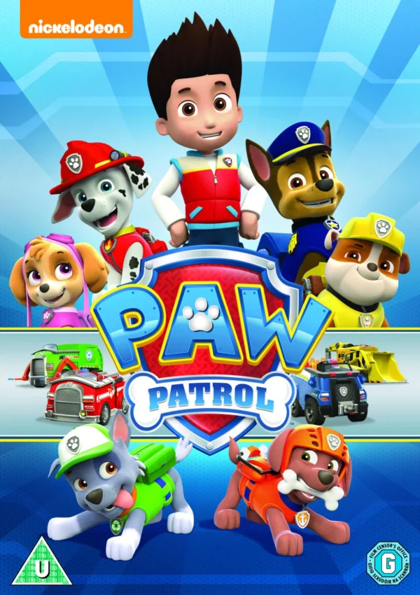 Paw Patrol Mark Wahlberg 2015 New DVD Top-quality Free UK shipping