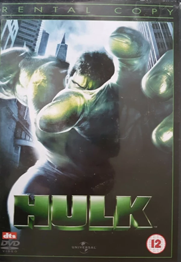 Hulk Eric Bana DVD Top-quality Free UK shipping