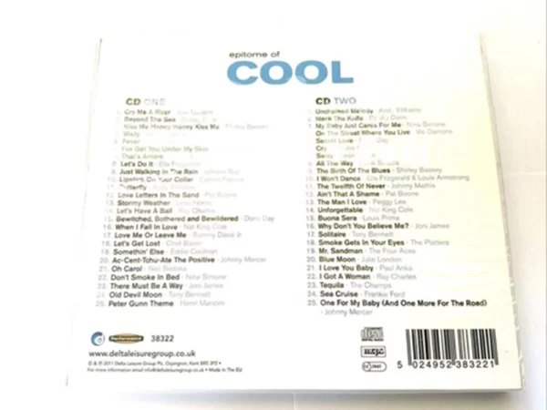 Epitome Of Cool Various Artists 2011 CD Top-quality Free UK shipping