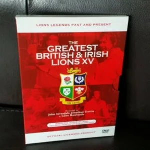 The Greatest British & Irish Lions XV DVD Top-quality Free UK shipping